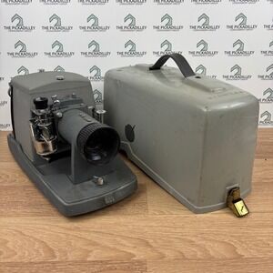 Vintage Viewlex V-500 500W Filmstrip Slide Projector w/ Original Carrying Case